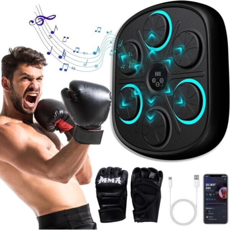 Smart Music Boxing Machine for Adults and Kids - 50% Off