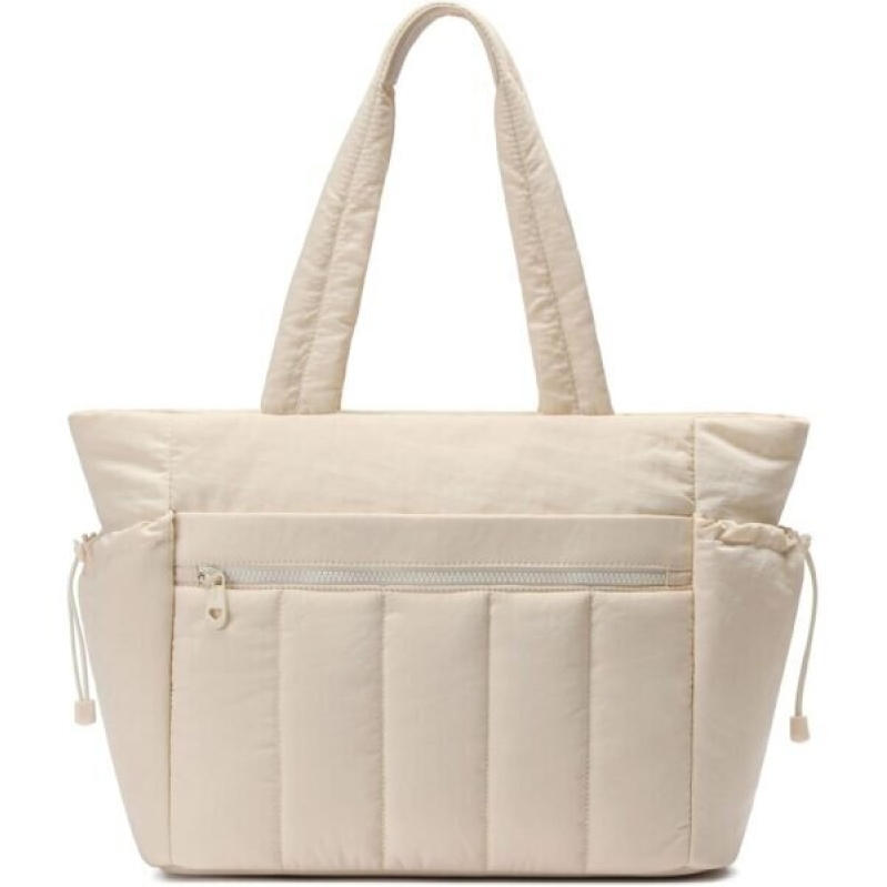 Lightweight Quilted Tote Bag with Compartments - 75% Off