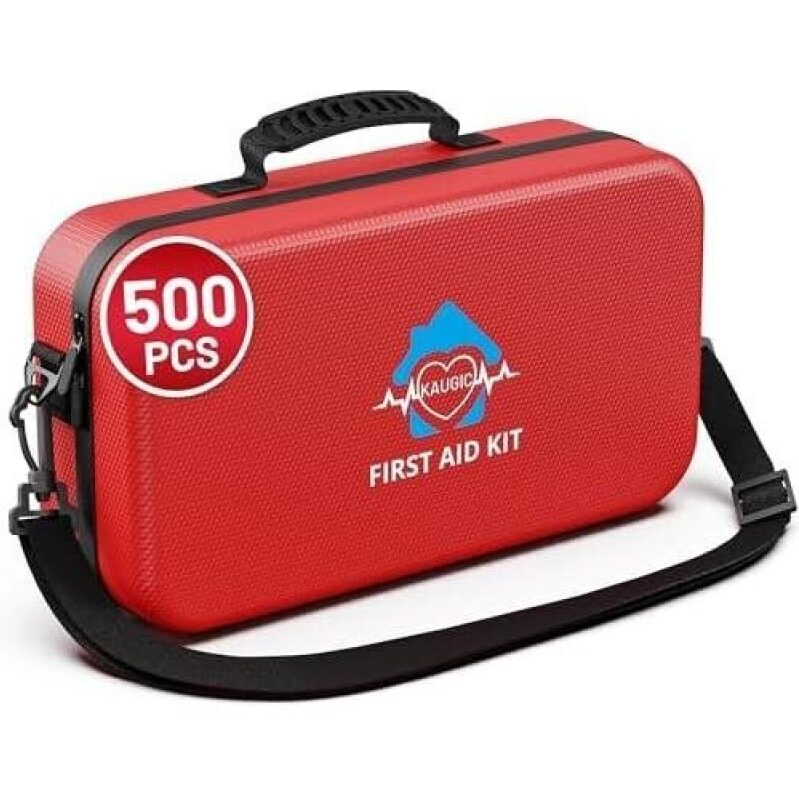 500-Piece Waterproof First Aid Kit with 50% Discount - Essential Survival Kit