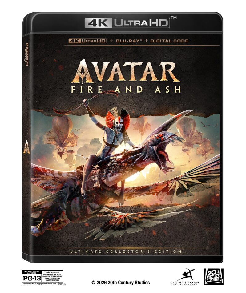 Avatar: Fire and Ash 4K UHD/BD Combo + Bonus Disc + Digital