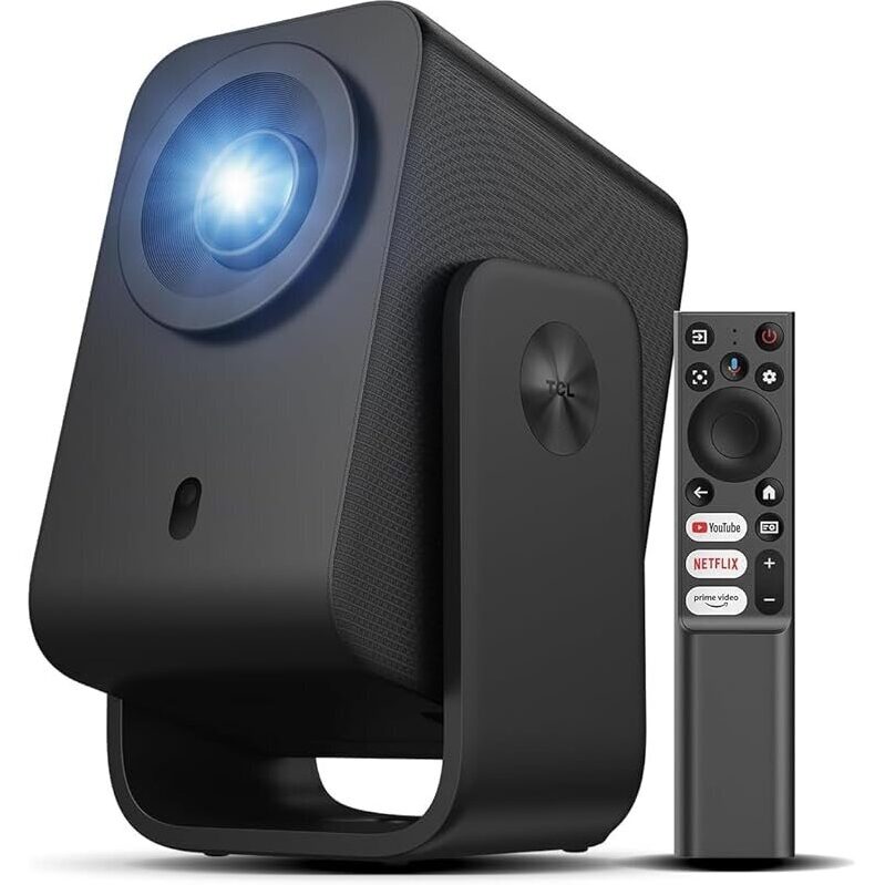 TCL C1 Smart Projector: 4K Ultra HD Home Theater with Wi-Fi and Bluetooth