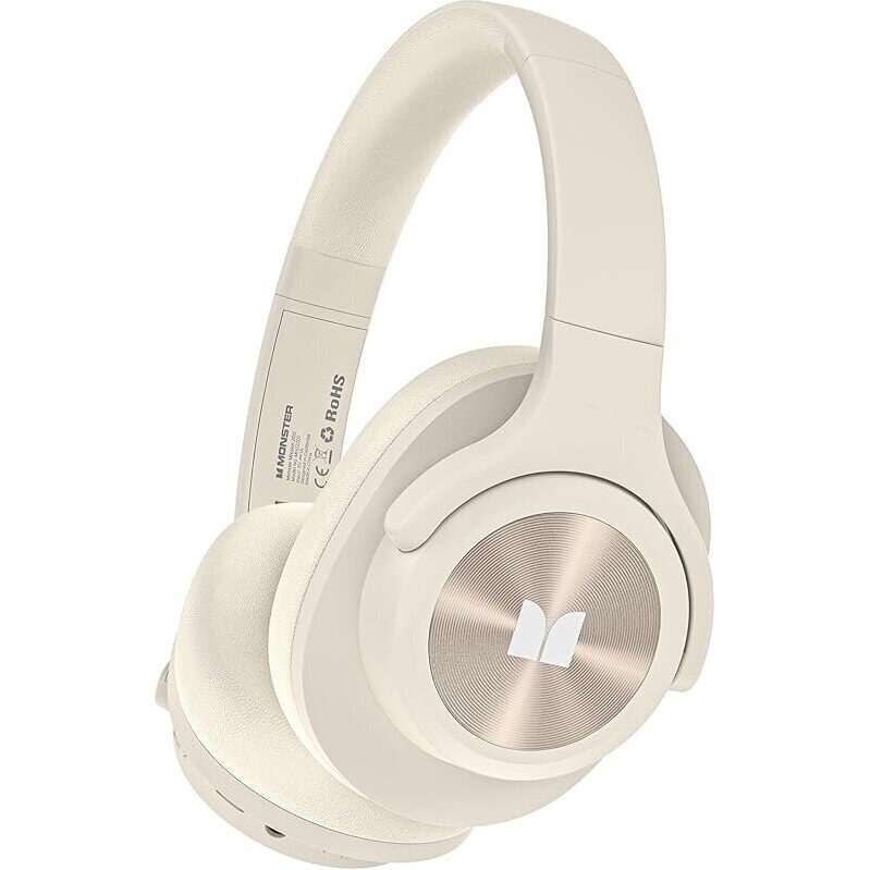 Monster Mission 200 Bluetooth Noise Cancelling Headphones - Premium Sound Quality
