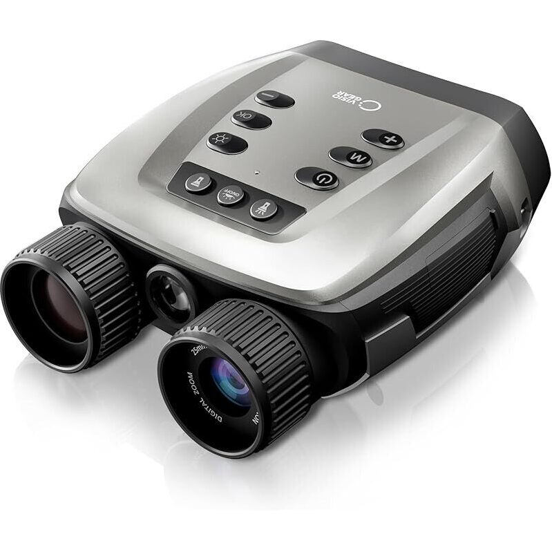 Visiogear Night Thunder X3 4K 8X Zoom AI Color Night Vision Binocular