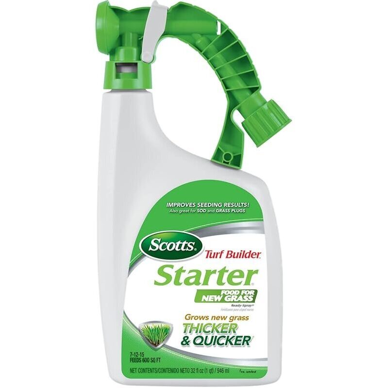 Scotts Turf Builder Grass Seed Southern Gold Mix 32oz - Grow Thicker, Quicker Grass