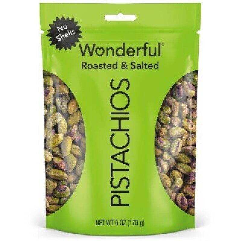 Premium Roasted & Salted Pistachios - 6oz