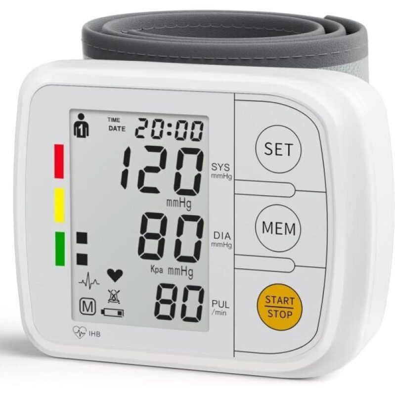 Affordable Home Blood Pressure Monitor with Voice Broadcast and Memory
