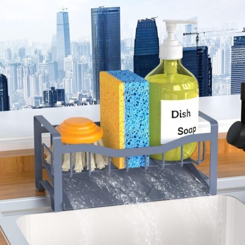 Stainless Steel Kitchen Sink Caddy Organizer - 66% Off