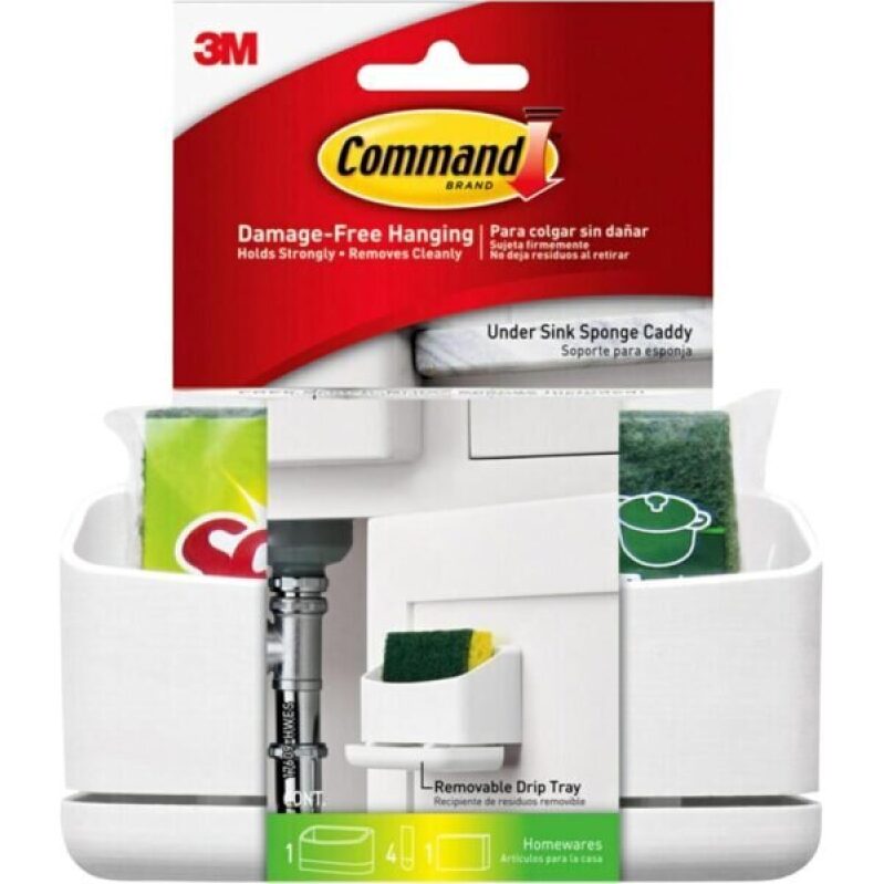 Command Under Sink Sponge Caddy - 2 Pack, 43% Off
