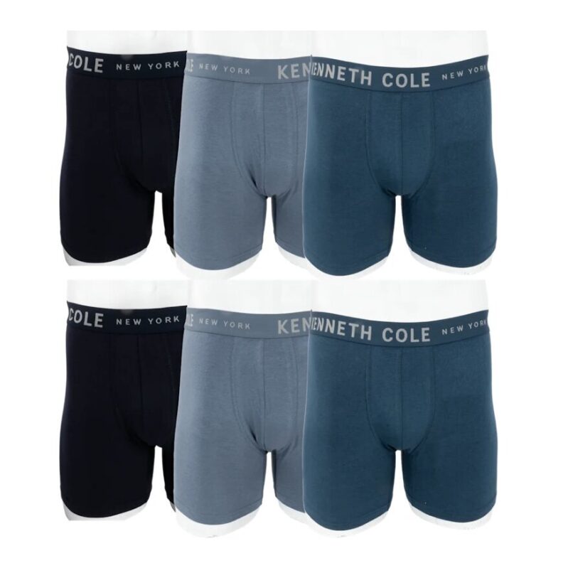 Kenneth Cole New York Pima Cotton Modal Boxer Briefs 6-Pack Deal
