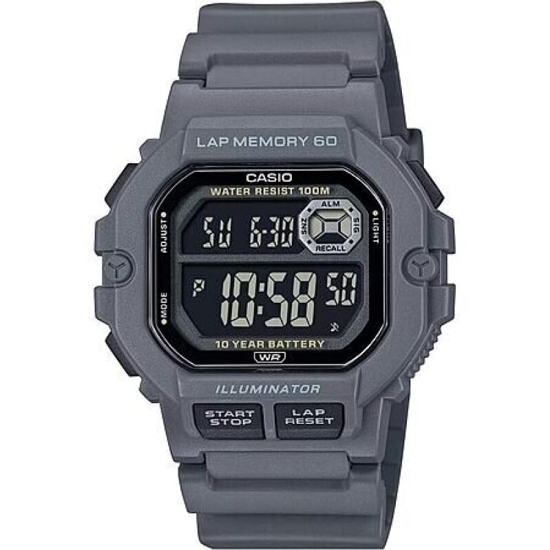 Casio WS-1400H Series Watch w/ 60-Lap Memory - Unbeatable Training Companion