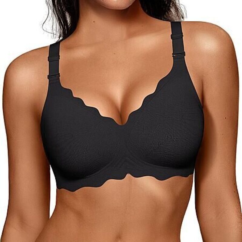 OEAK Scalloped Jelly Bra: Affordable Comfort at $8.49