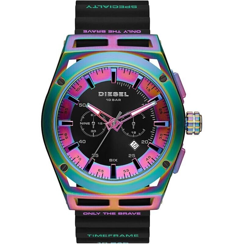 Diesel Timeframe Mens Dive-Inspired Sports Watch