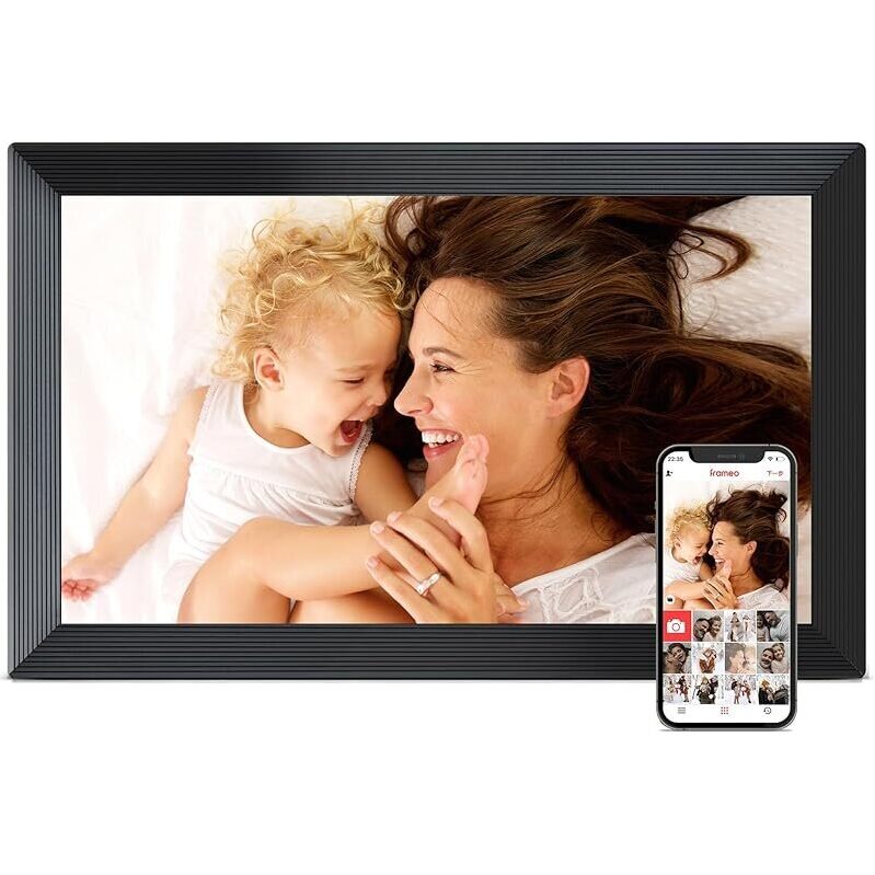 Flyruit 15.6 inch Large Digital Photo Frame - Premium IPS Technology, Full HD