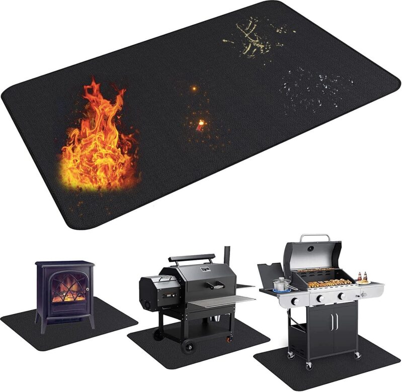 UBeesize 60x42 Inch Outdoor BBQ Mat - Only $25.98!