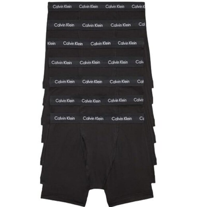 Calvin Klein Men's Flat-Foot Underwear, 7-Pack, On Sale for $49.99
