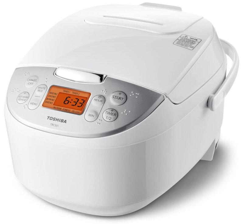 Toshiba 6-Cup Rice Cooker with Smart Fuzzy Logic - 15% Off
