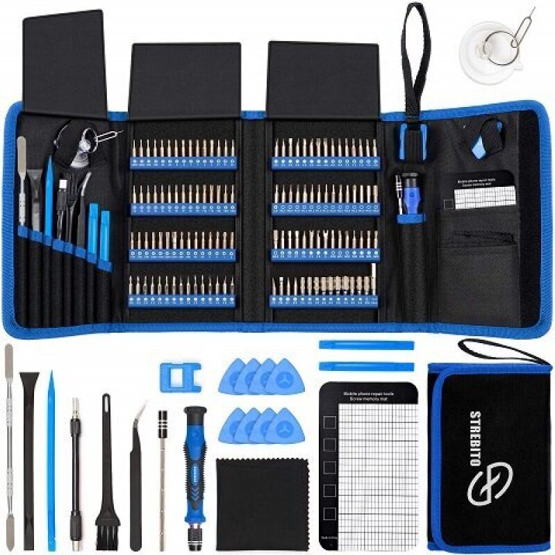 Comprehensive Precision Screwdriver Set for Electronics Repair - 142 Pieces
