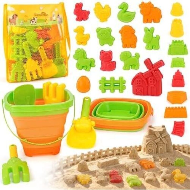 Dreamon Beach Sandbox Set - 29 Pieces, 40% Off