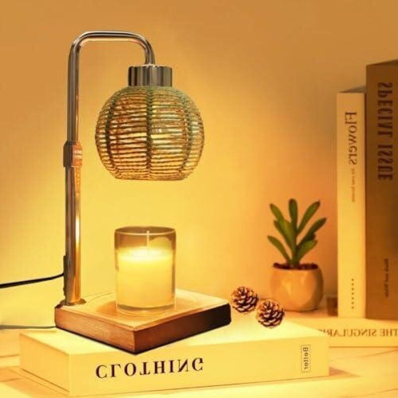 Electric Wax Warmer with Adjustable Brightness - Perfect for Cozy Nights