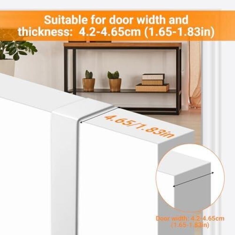 21.5 Inch Extended Door Hooks - Ideal for Kids' Safety