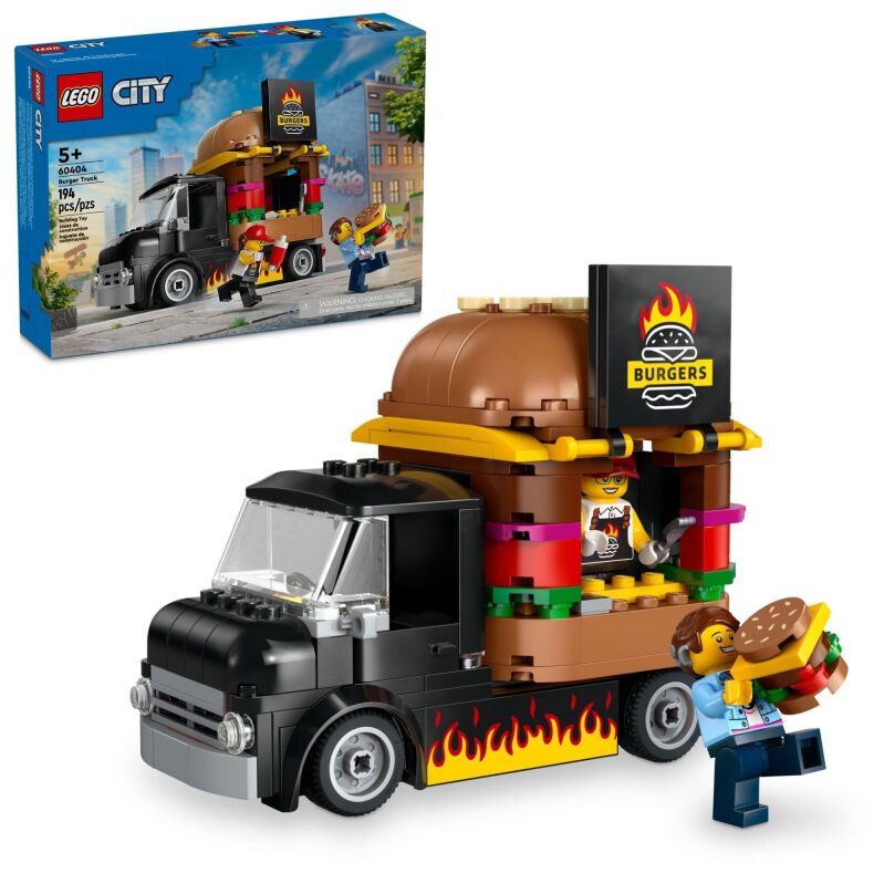 LEGO City Burger Truck 60404: A Fun and Engaging Building Set for Kids