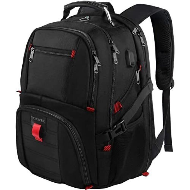 YOREPEK Large Capacity Unisex Backpack, Prime Exclusive Deal