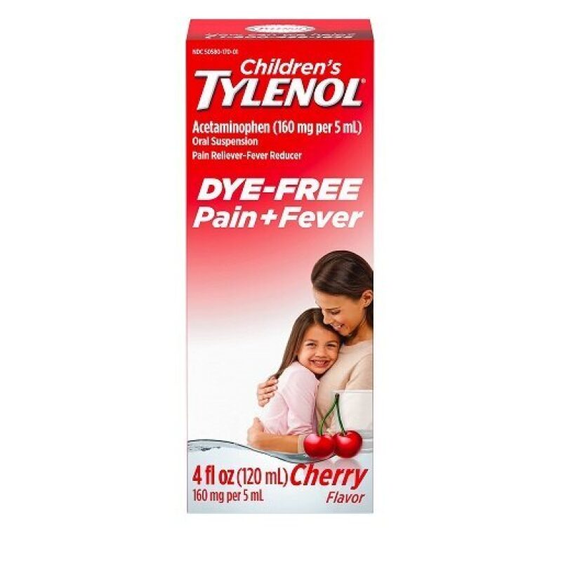 Tylenol Children's Pain + Fever Cherry Flavor - Lowest Price