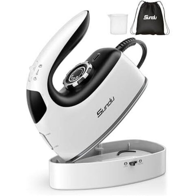 Sundu 1000W Mini Travel Steam Iron - 49% Off
