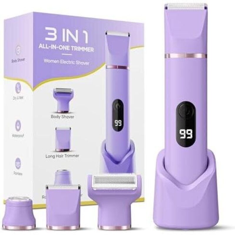 3-in-1 Wireless Body Hair Trimmer - Save 56%