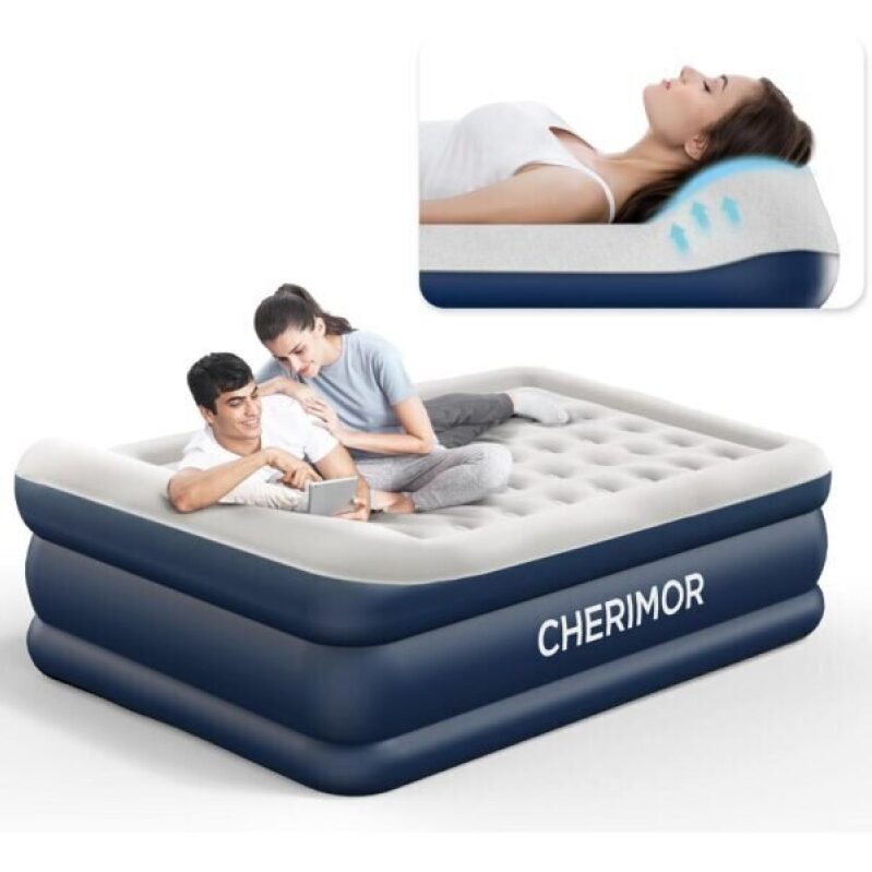 CHERIMOR Queen Size Inflatable Mattress - 40% Off