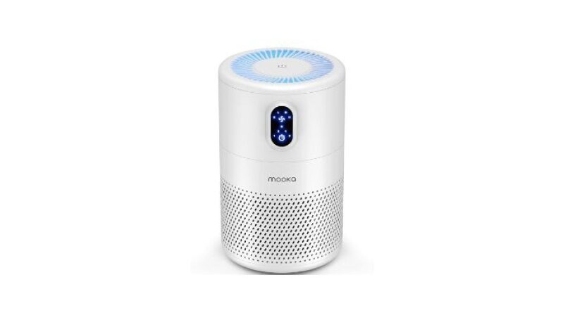 MOOKA Air Purifier for Home - High-Efficiency Filtration System