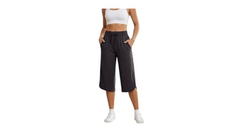 Drawstring Capri Pants - Stylish and Comfortable Activewear