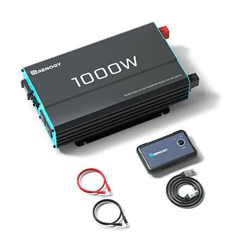 Renogy 1000W Pure Sine Wave Inverter - Reliable Home & RV Power Solution