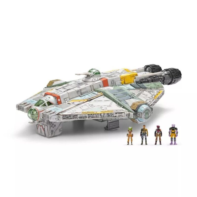 Star Wars Micro Galaxy Squadron Ghost with Mini Figures - Ideal for Collectors