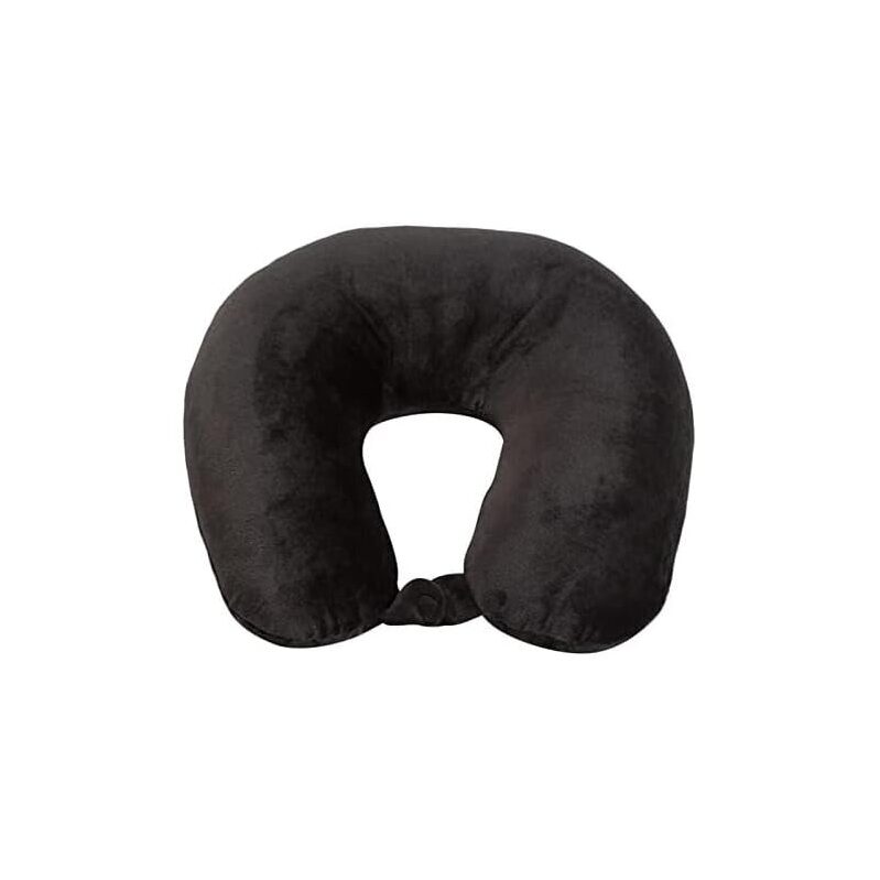 Wolf Essentials Adult Cozy Soft Microfiber Neck Pillow for Travel and Home Comfort