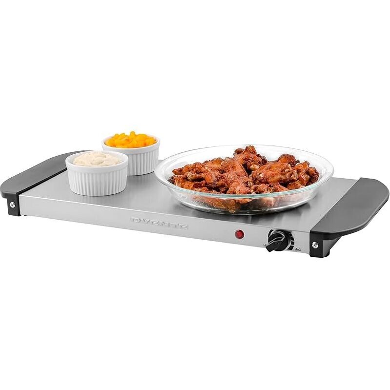Efficient Ovente Electric Warming Tray with Temperature Control