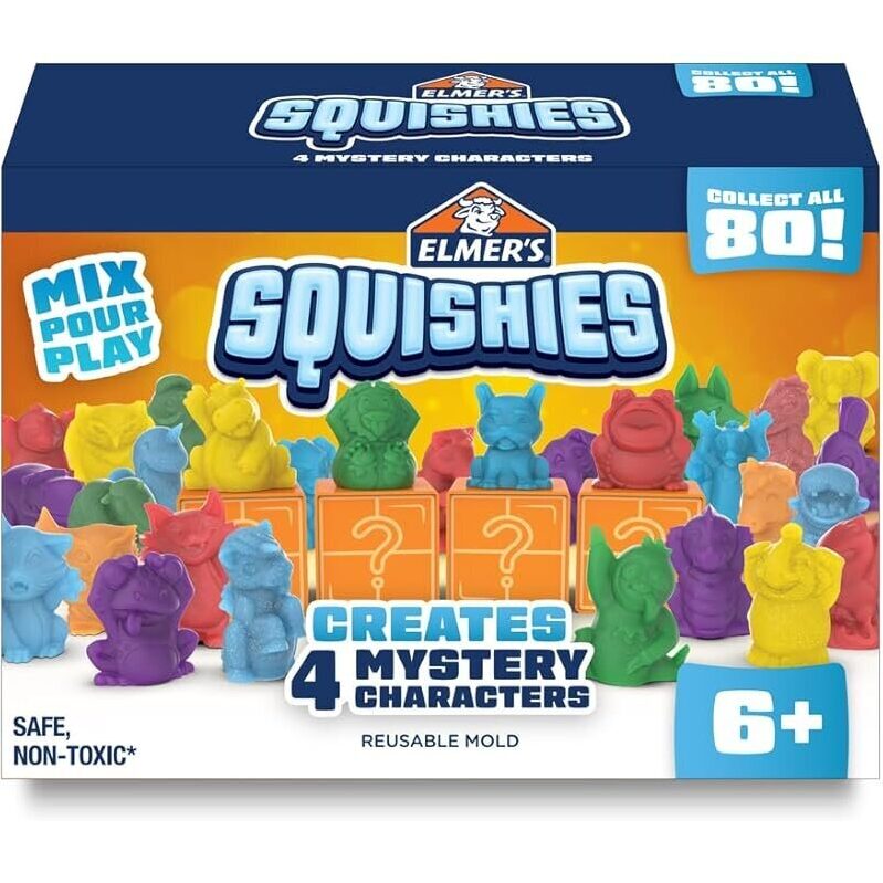 Elmer's Squishies Kids DIY Activity Kit - 24-Piece Set