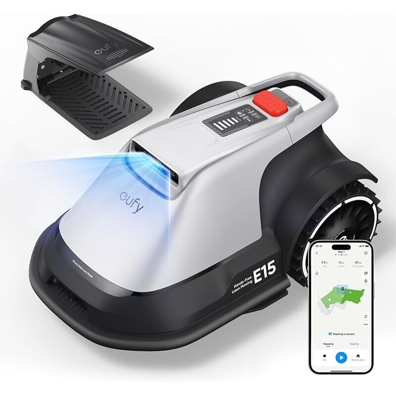 Eufy E15 Robot Lawn Mower - Smart, Hands-Free Yard Care