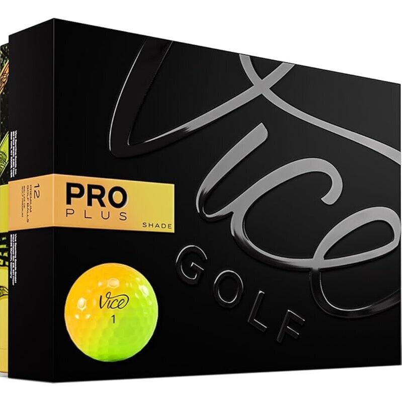 12-Pack Vice Pro Plus Limited Edition Golf Balls - Enhance Your Game