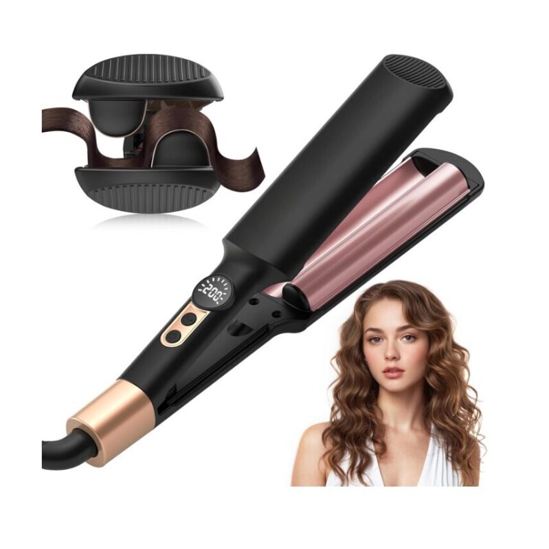 AISEELY 3/4 Inch Waver Curling Iron Hair Crimper - 50% OFF