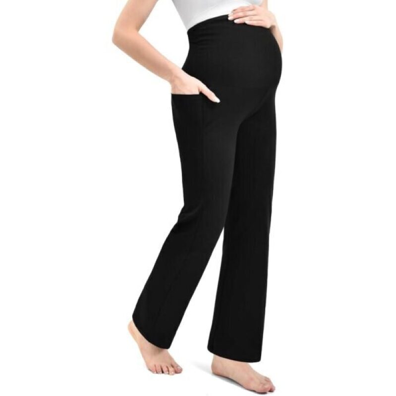 Comfortable Maternity Pants with Pockets - Ideal for Pregnancy