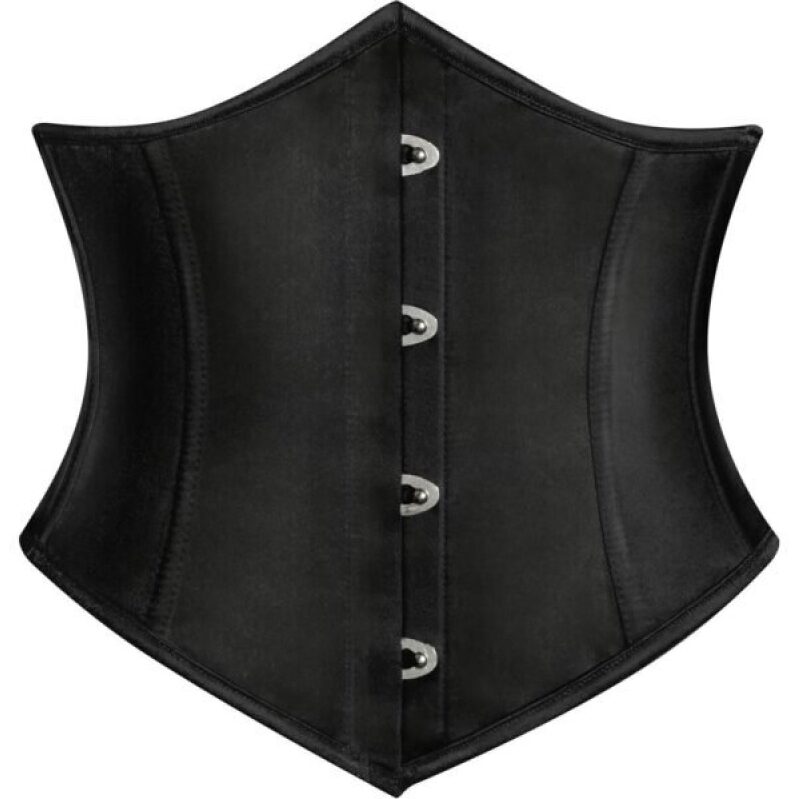 Premium Black Underbust Corset - 60% Off