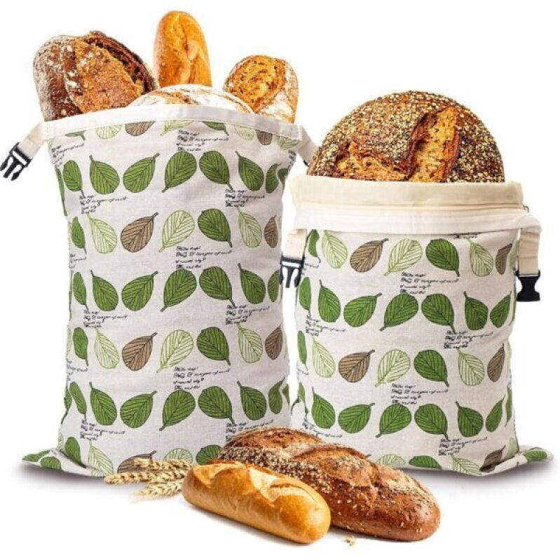 Durable Bread Bags for Fresh Bread Storage - 56% Discount