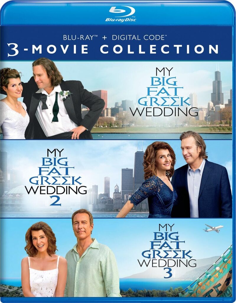 My Big Fat Greek Wedding 3-Movie Collection Blu-ray + Digital - Ultimate Comedy Experience