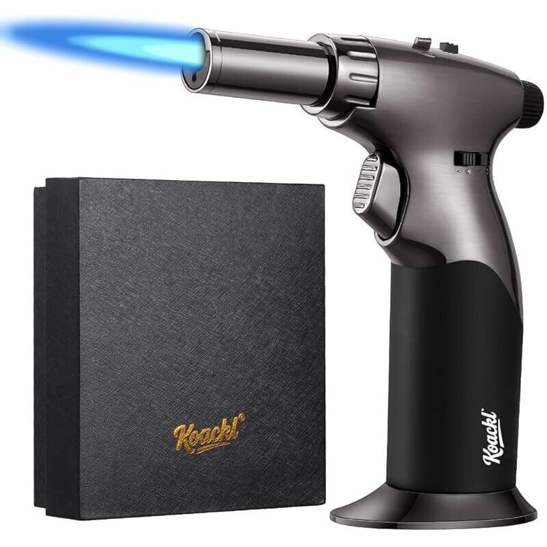 Koackl Dual Flame Butane Torch Lighter - Versatile and Powerful