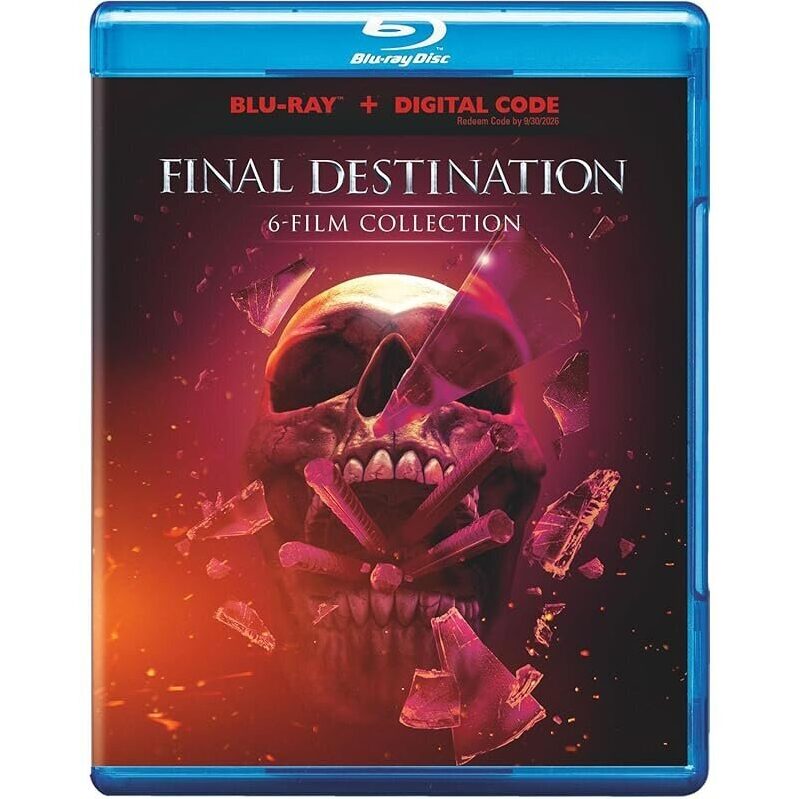 Final Destination 6-Film Collection Blu-ray + Digital - Ultimate Horror Bundle