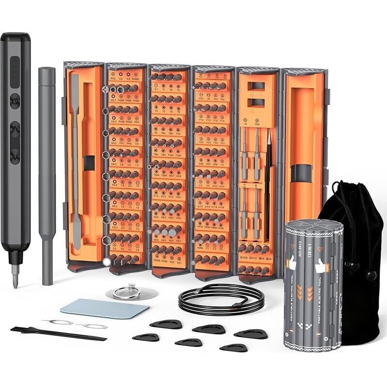 Sunrich 138-in-1 Electric Screwdriver Set - Versatile & Efficient Tool Kit