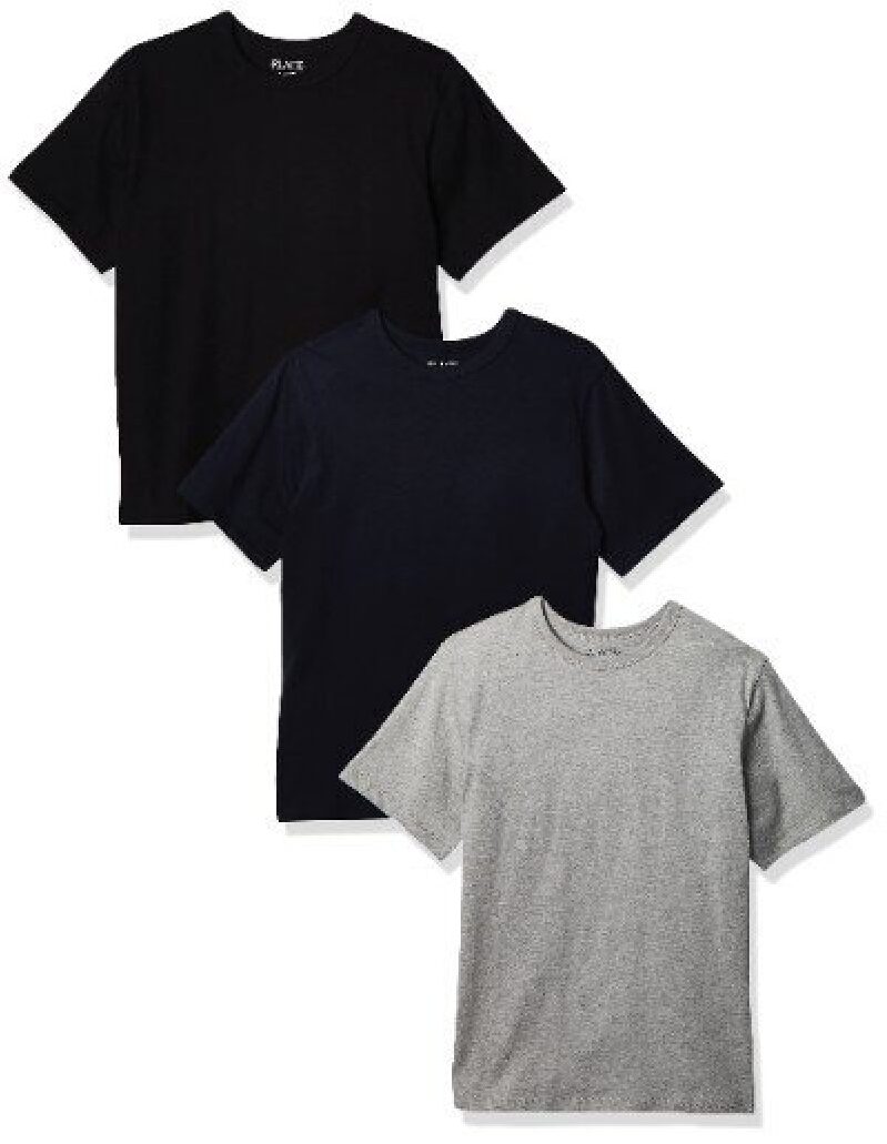 Essential Boys' V-Neck T-Shirts 3-Pack