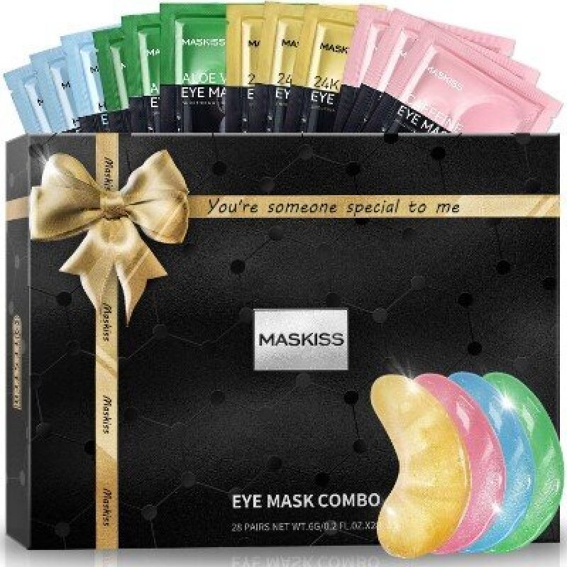 28 Pairs Multicolor Eye Masks for Ultimate Eye Care