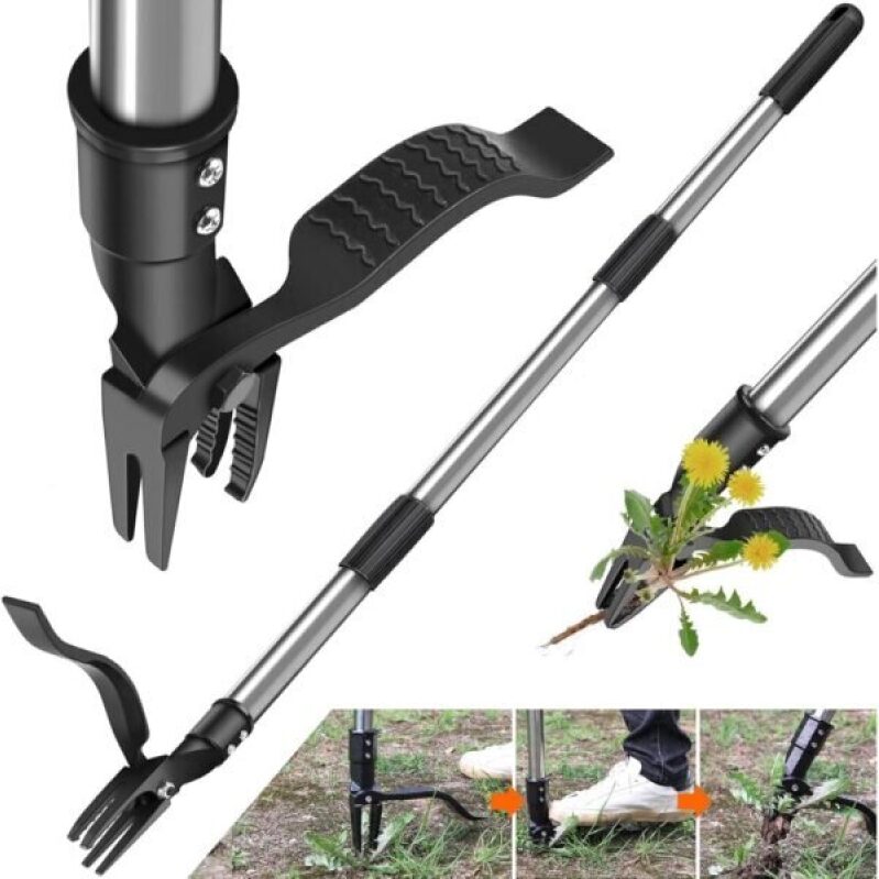 GOXAWEE 4-Claw Stand-Up Weed Puller -35% Off